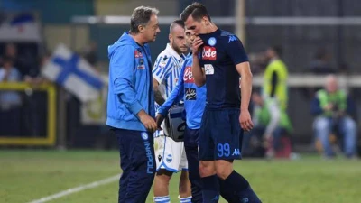 Esclusiva - Milik, rottura totale del legamento: operazione in mattinata