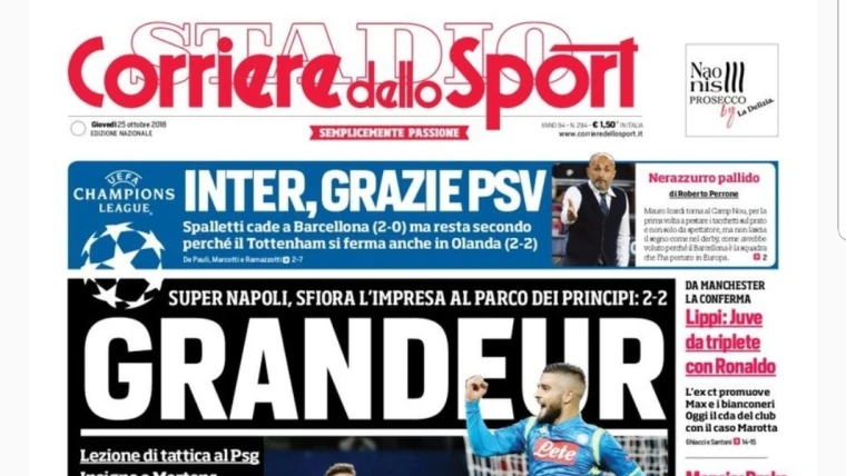 EDICOLA - Le prime dei principali quotidiani di oggi