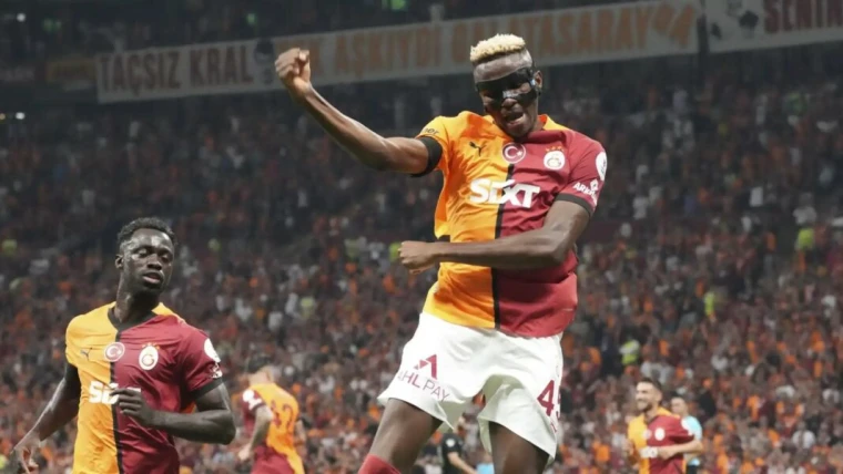 Galatasaray, Osimhen brilla e dedica il gol a Icardi: buone notizie per il Napoli