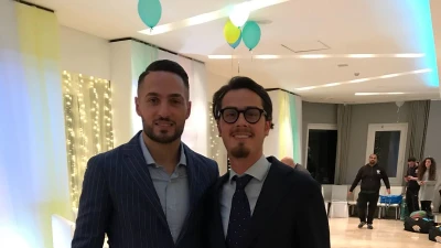 FOTO - D'Ambrosio festeggia a Villa Diamante il compleanno del figlio