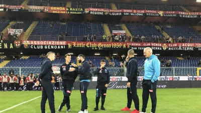 Nessuna sanzione al Napoli per avere i suoi tifosi introdotto materiale pirotecnico al Ferraris