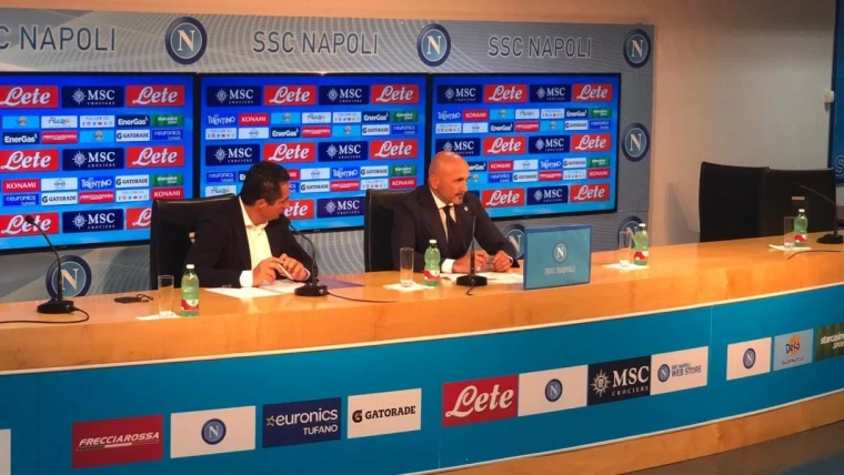 Spalletti chiarisce la posizione di Meret: "L'errore è anche mio che gli chiedo di giocare sempre la palla con i piedi"