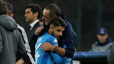 Lazio, Sarri frena su Insigne: “Per me è quasi un figlio, ma il club deve pensare alle priorità”