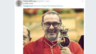 FOTO - Dal web San Gennaro fa il miracolo e i tifosi ci credono: "Sarà scudetto"