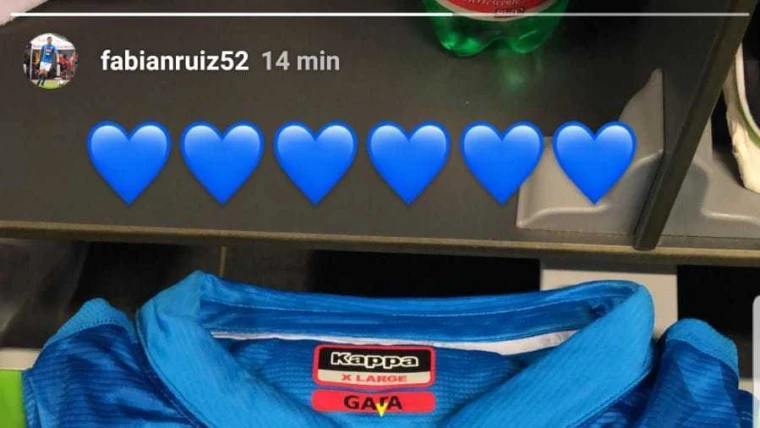 NAPOLI-CARPI: la dedica speciale di Fabian!