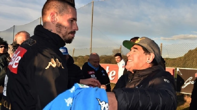 MARADONA: "BRAVO MAREK, CONTINUA COSI'!"