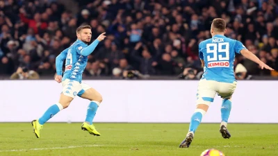 MEDIASET - Mertens e Milik tradiscono il Napoli