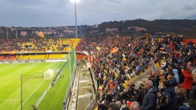 Benevento-Napoli: previsto freddo e forte umidità sul Vigorito