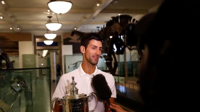 Stella Rossa, Djokovic è il dodicesimo uomo: "Che entusiasmo per la sfida con il Napoli!"