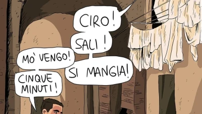 FOTO - Una vignetta virale: "Ciro, sali..."