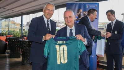 Lazio, Lotito presenta al sindaco Gualtieri il "progetto Flaminio"