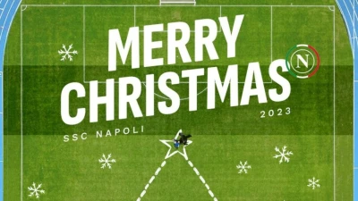 Napoli, gli auguri di De Laurentiis: "Buon Natale a tutti all'insegna di famiglia e serenità"