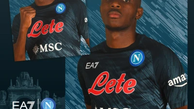 Napoli, presentata la terza maglia: i dettagli