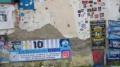 Napoli, rubata la stampa 3D del piede di Maradona