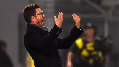 Di Francesco: "Gara equilibrata, il Napoli non ha dominato"