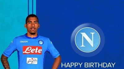 FOTO - Gli auguri del Napoli ad Allan!