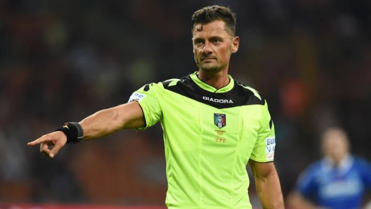 Napoli-Cagliari, fischia Giacomelli di Trieste. C'è Rizzoli per Milan-Roma